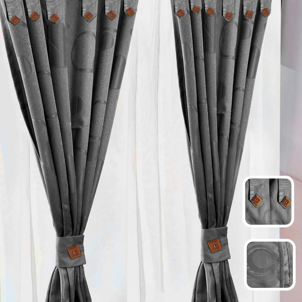Cortinas Jacquard Anti Luz 280x220 Cm