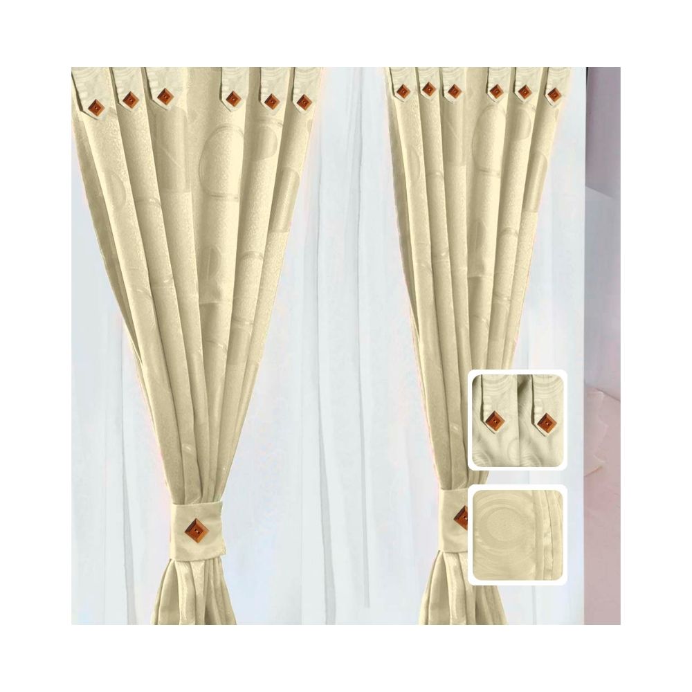 Cortinas Jacquard Anti Luz 280x220 Cm