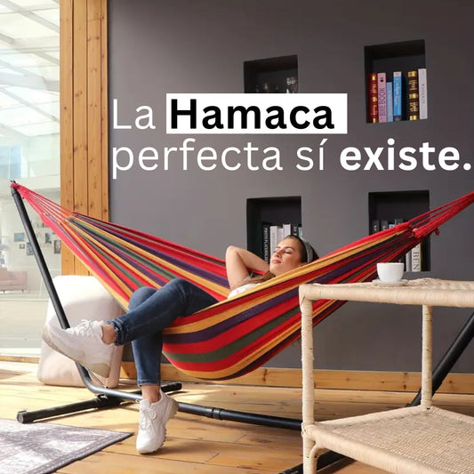 Hamaca Portátil de Soporte Libre™ 🌞
